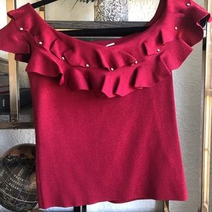 Off the shoulder top